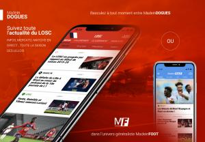 Mobile - Suivez toute l'actualité du LOSC sur votre smartphone !