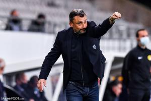 Franck Haise, l'entraîneur du RC Lens.
