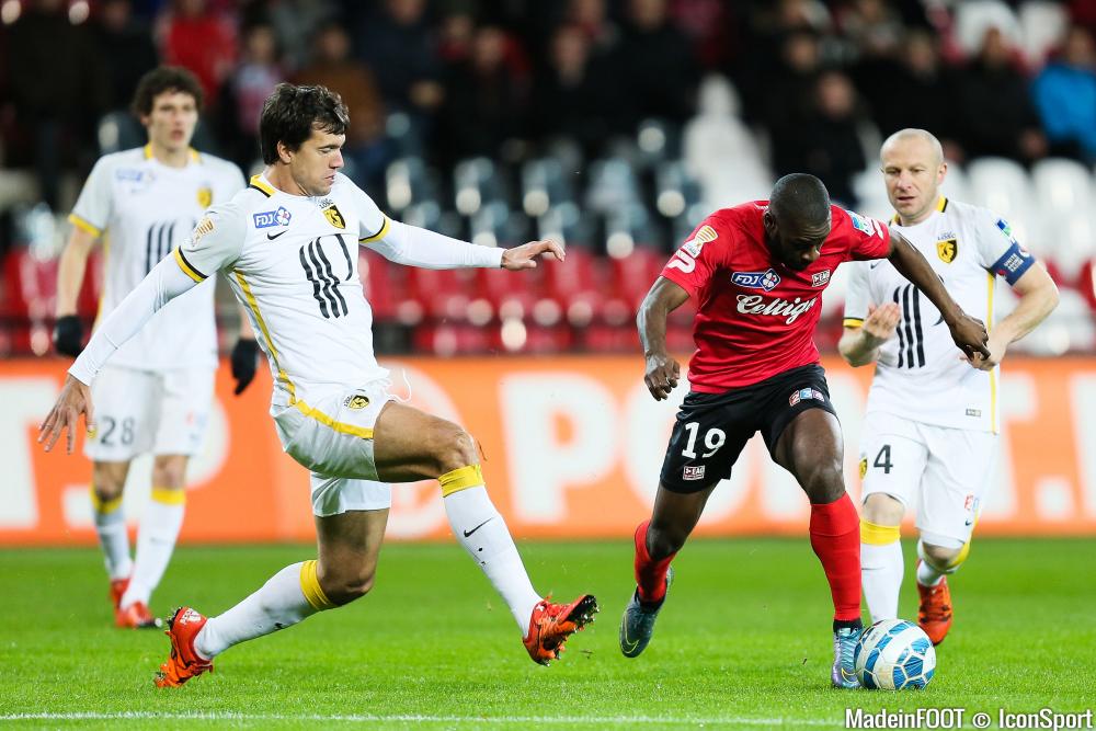 Yannis Salibur (EAG) est forfait pour le match contre Lille, samedi soir.