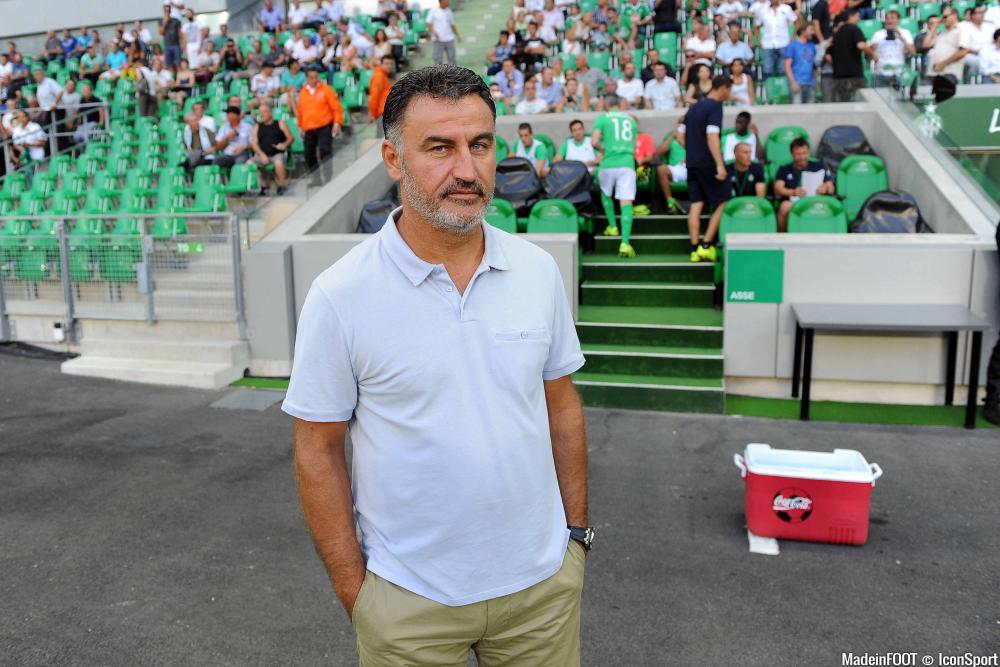 Le groupe de l'ASSE pour le déplacement à Lille.