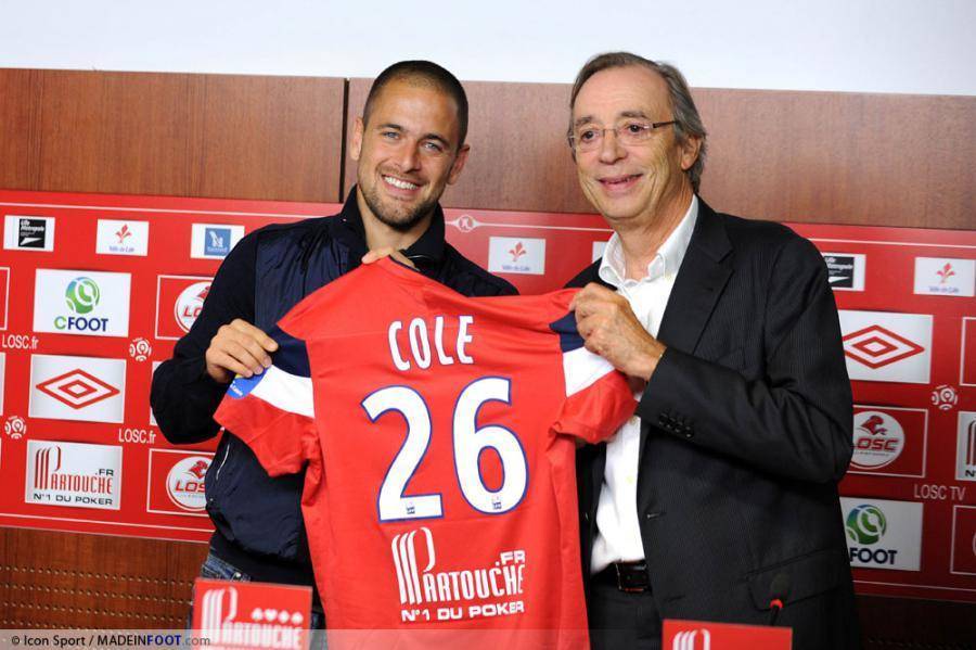 Joe Cole dans le groupe lillois