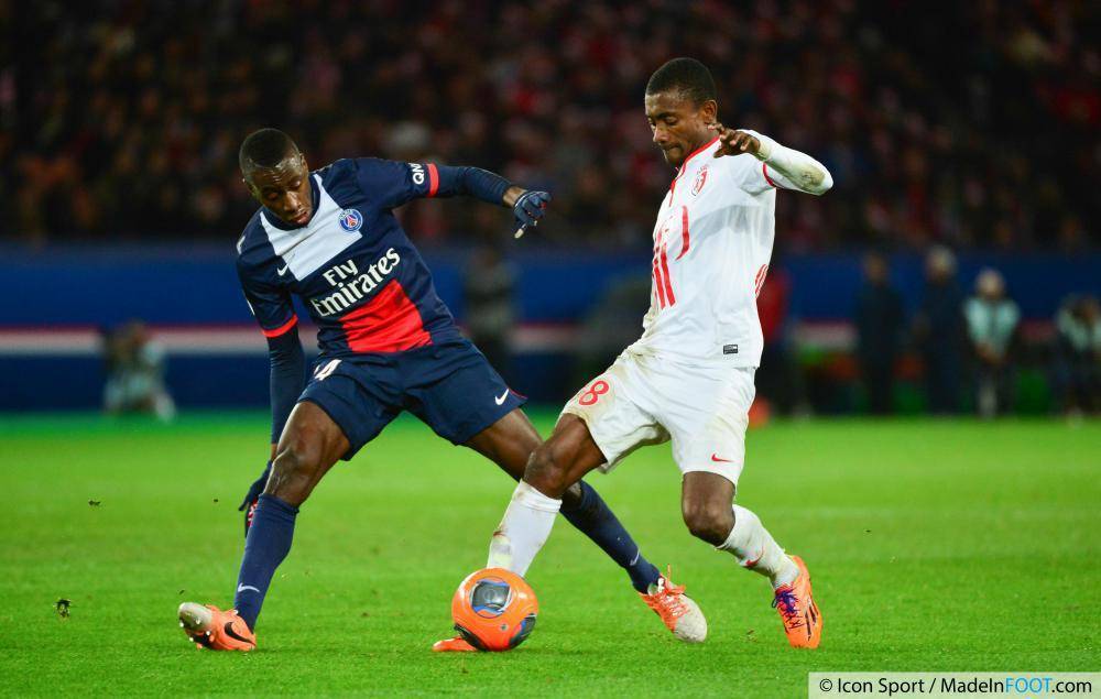 Salomon Kalou, ici à la lutte avec Blaise Matuidi