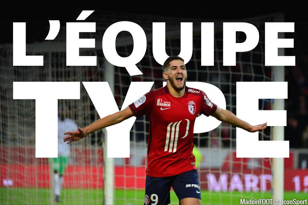 L'équipe-type de la 16ème journée de L1.