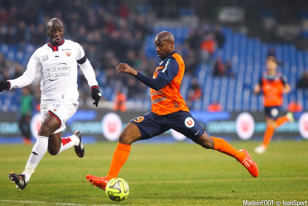 Souleymane Camara (MHSC) va mener l'attaque héraultaise face au LOSC.