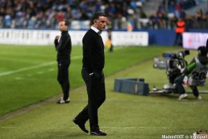 Christophe Galtier (ASSE) veut qualifier son équipe pour la Coupe d'Europe.