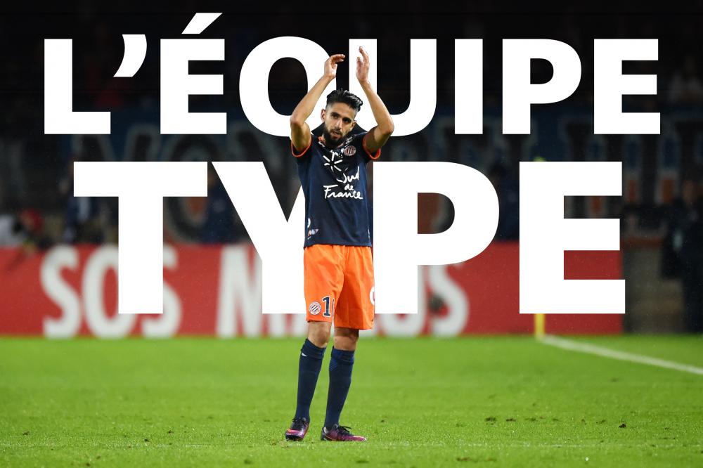 Ryad Boudebouz est dans l'équipe-type de la 12e journée de Ligue 1.