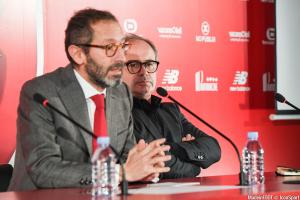 Marc Ingla et Luis Campos, les dirigeants lillois