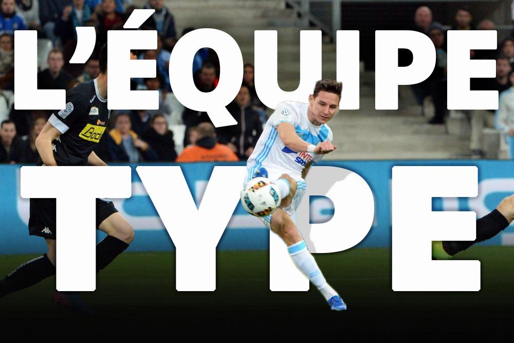 L'équipe-type de la 29e journée de Ligue 1.