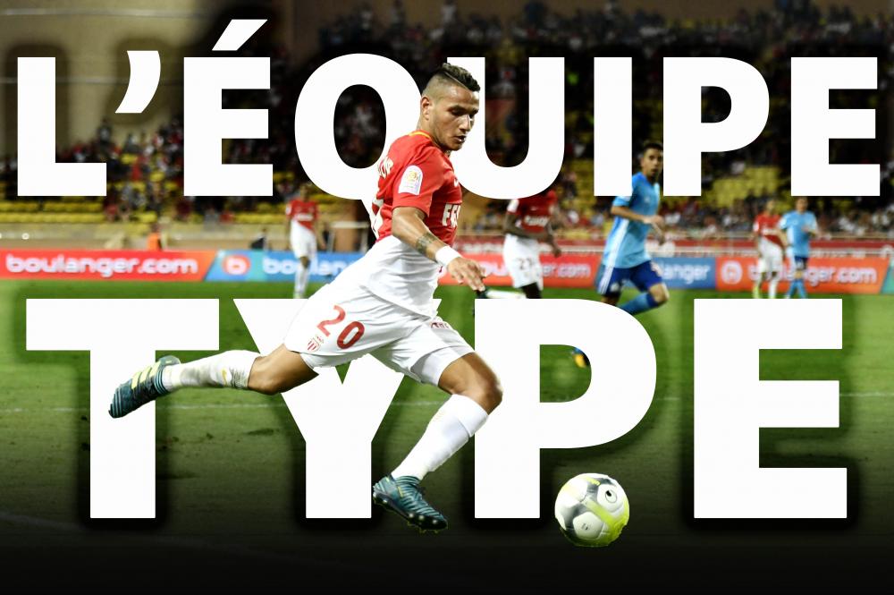 L'équipe-type de la 4e journée de Ligue 1.