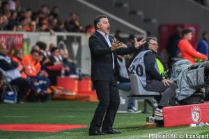 Christophe Galtier, l'entraîneur du Lille OSC.