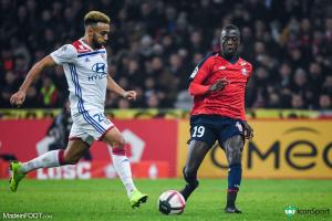 Nicolas Pépé, l'attaquant du Lille OSC.