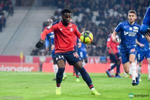 Le groupe lillois pour affronter Amiens.