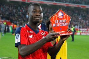 Nicolas Pépé, ici sous les couleurs du Lille OSC.