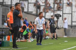 Le groupe de l'Olympique de Marseille pour la réception du Lille OSC.