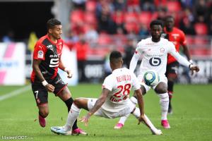 Reinildo, le défenseur latéral gauche du Lille OSC.
