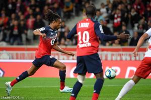 Loïc Rémy, l'attaquant du Lille OSC.