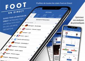 Venez tester la nouvelle application Foot en DIRECT