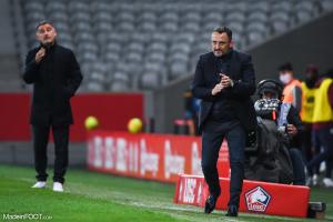 Franck Haise, entraineur du RC Lens