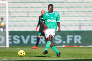 Saïdou Sow sous le maillot de l'ASSE