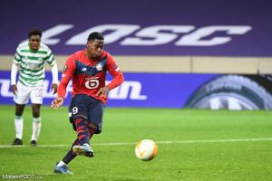 Jonathan David a inscrit son premier but face à Lorient