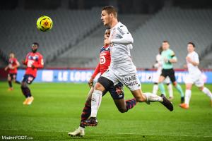 Julien Laporte, le défenseur central du FC Lorient.