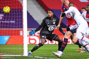 Mike Maignan, le gardien de but du Lille OSC.