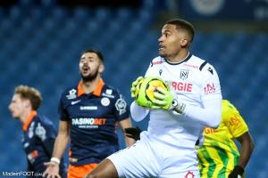 Alban Lafont, le gardien de but du FC Nantes.