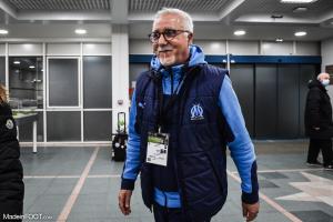 Nasser Larguet, l'entraîneur par intérim de l'Olympique de Marseille.