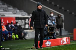 Galtier sur le banc d'un match du LOSC