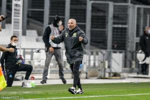 Jorge Sampaoli, l'entraîneur de l'Olympique de Marseille.