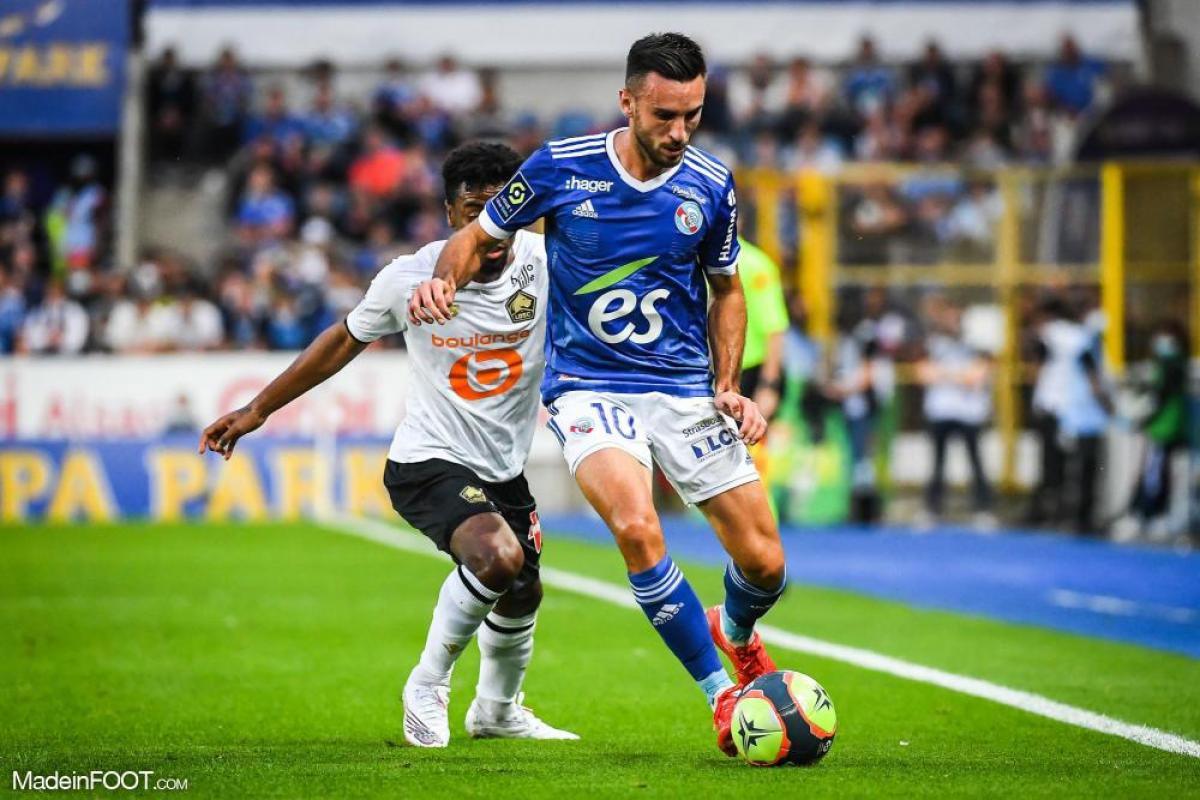 L'album photo du match entre le RC Strasbourg Alsace et le Lille OSC.