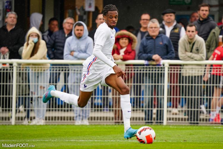 CDM U20 - Alan Virginius titulaire avec l'équipe de France U20 contre la Gambie