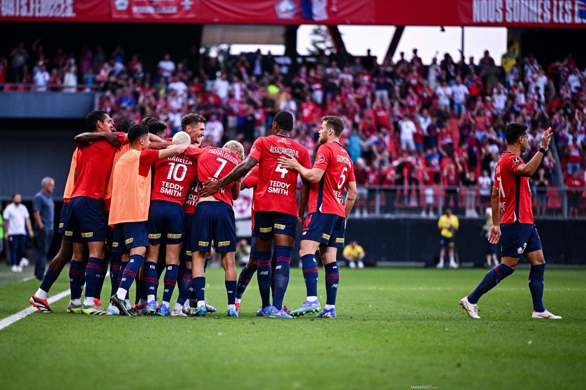 LOSC La Compo Officielle Du Lille OSC Face Au Fenerbah e SK