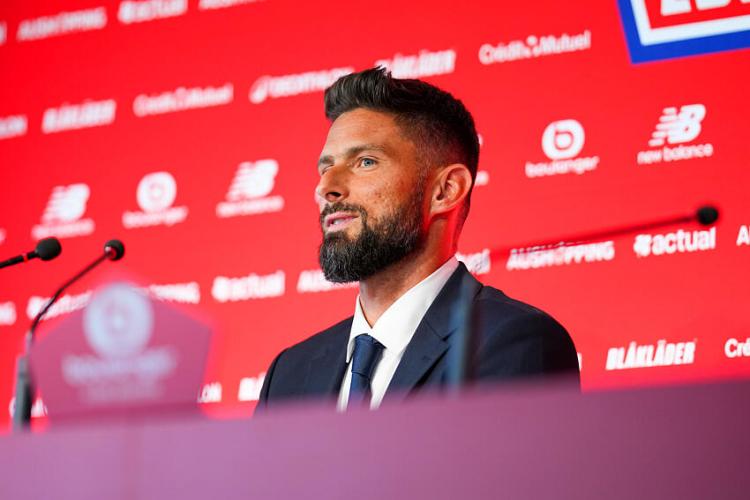 Mercato - Eden Hazard a eu un rôle important dans la signature d'Olivier Giroud à Lille