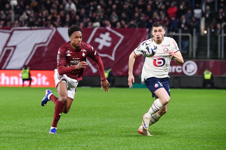 LOSC - Romain Perraud frustré mais optimiste après le nul contre FC Lorient