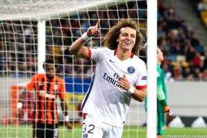 David Luiz avec Paris