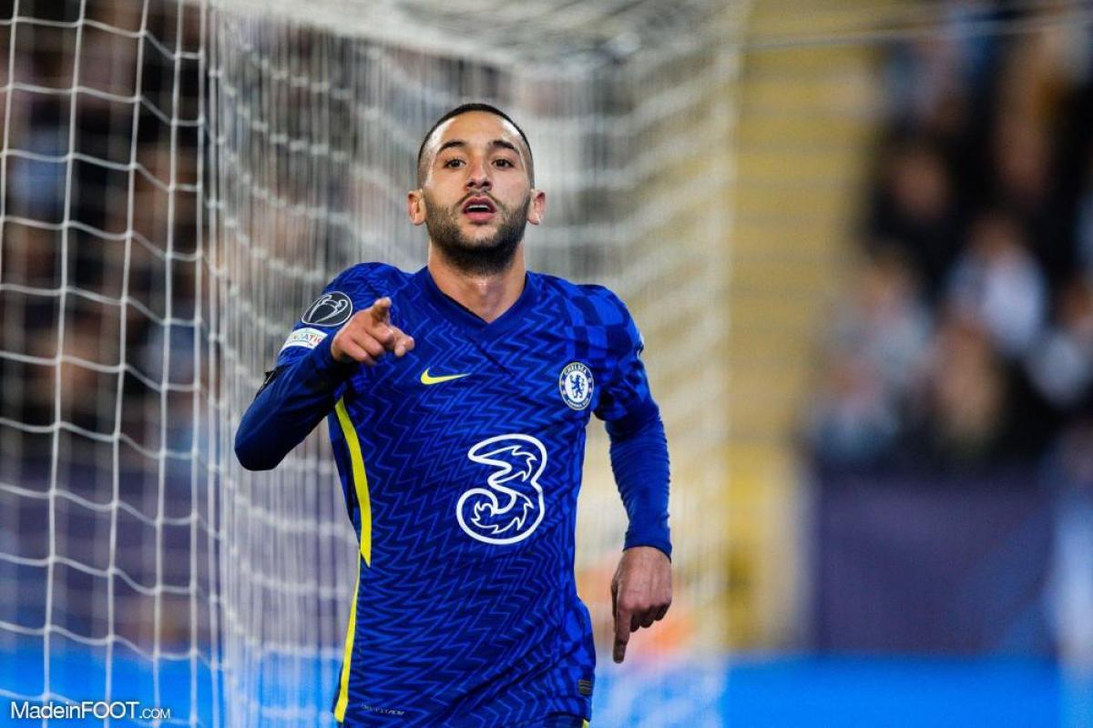 Ziyech avec Chelsea